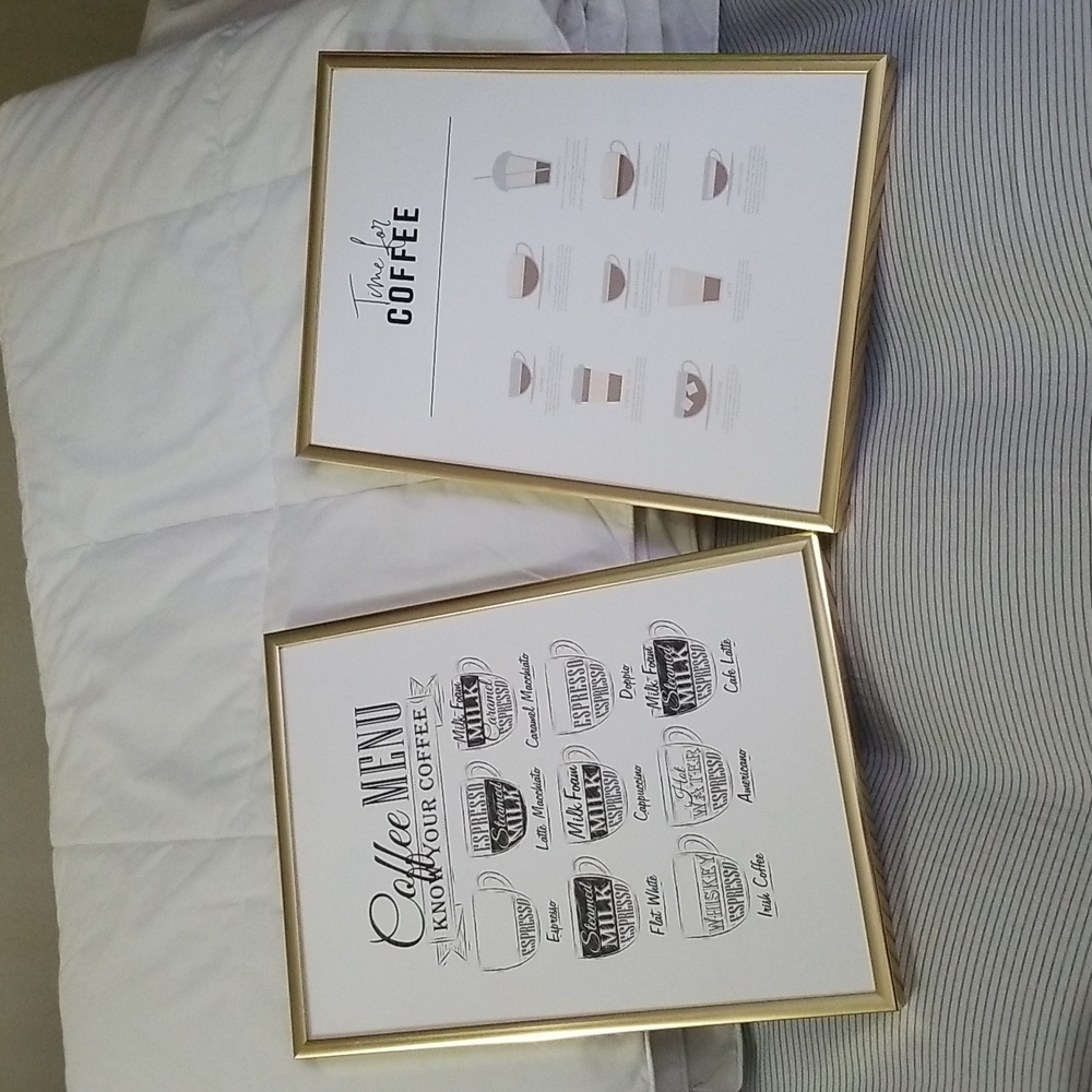 Framed Coffee Art Bundle
